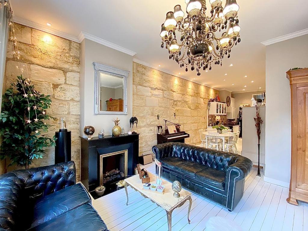 Grand Appartement Haussmanien De Standing Avec Jacuzzi Terrasse Et Parking En Hyper Centre Бордо Экстерьер фото