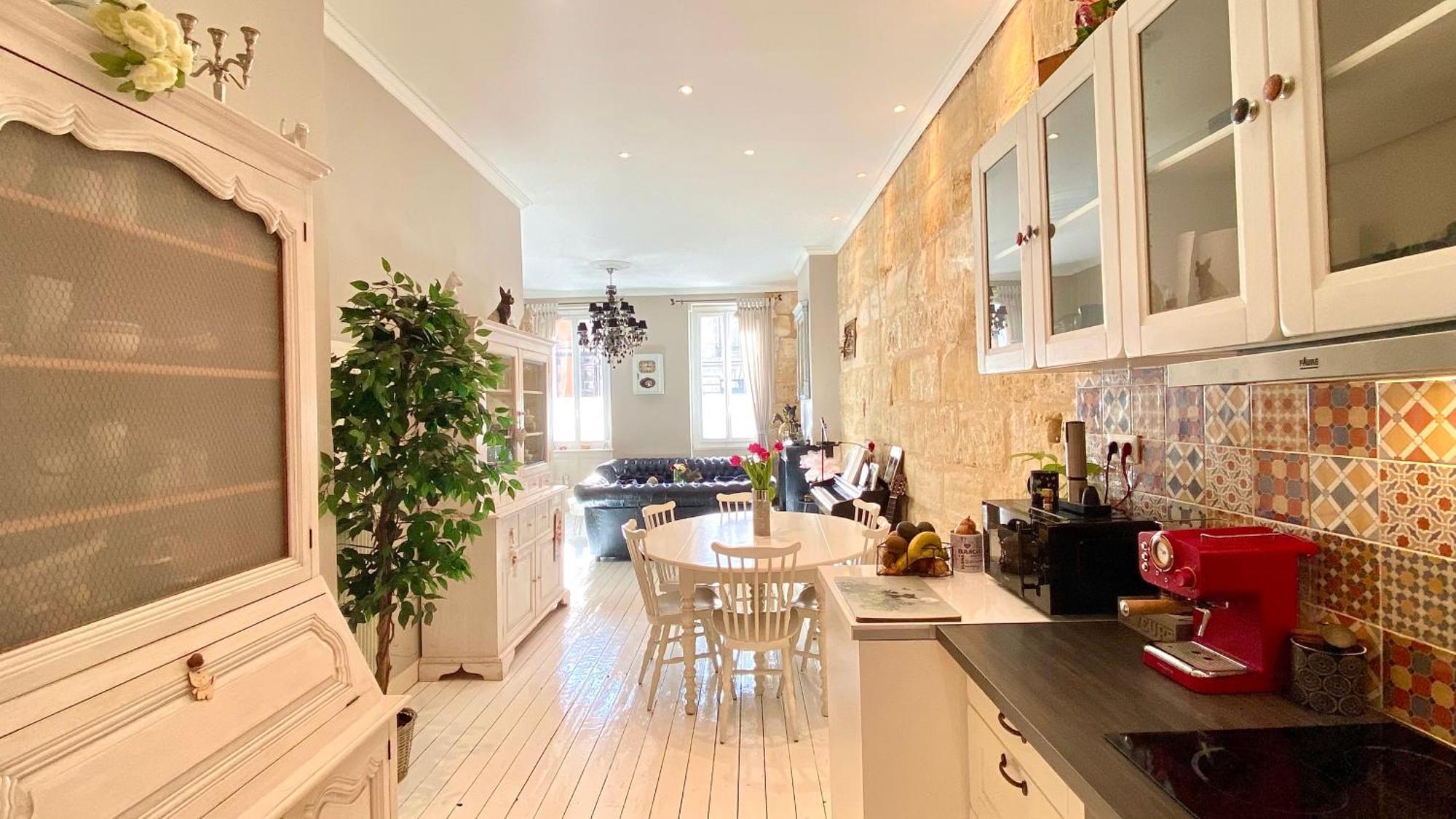Grand Appartement Haussmanien De Standing Avec Jacuzzi Terrasse Et Parking En Hyper Centre Бордо Экстерьер фото